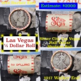 ***Auction Highlight*** Old Casino 50c Roll $10 Halves Las Vegas Casino Silver City 1917 Walker & 19