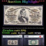 ***Auction Highlight*** US Fractional Currency 25c Third Issue fr-1295 Minor Mint Error Bust of Wm F