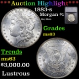 ***Auction Highlight*** 1883-s Morgan Dollar 1 Graded ms63 By SEGS (fc)
