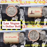 ***Auction Highlight*** Old Casino 50c Roll $10 Halves Las Vegas Casino Sahara 1933 Walker & 1962 Fr