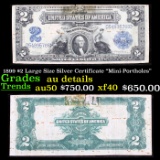 1899 $2 Large Size Silver Certificate 