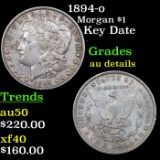 1894-o Morgan Dollar $1 Grades AU Details