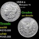 1884-s Morgan Dollar $1 Grades AU Details