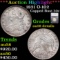 ***Auction Highlight*** 1831 O-102 Capped Bust Half Dollar 50c Graded au58 details By SEGS (fc)