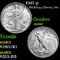 1917-p Walking Liberty Half Dollar 50c Grades Select Unc