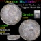 ***Auction Highlight*** 1818 O-108 'Pincher 8's' Capped Bust Half Dollar 50c Graded au55 By SEGS (fc