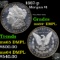 1887-p Morgan Dollar $1 Grades Choice Unc+ DMPL