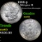 1898-p Morgan Dollar $1 Grades GEM Unc