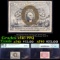 PCGS 1863 US Fractional Currency 25c Second Issue fr-1286 Washington In Oval W/ Surcharge '18-63' 'S