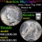 ***Auction Highlight*** 1925-s Near Top POP! Peace Dollar $1 Graded ms65+ By SEGS (fc)