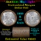 ***Auction Highlight*** 1889 & CC Uncirculated Morgan Dollar Shotgun Roll (fc)