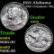 1921 Alabama Old Commem Half Dollar 50c Grades Choice Unc