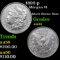 1892-p Morgan Dollar $1 Grades Choice AU