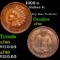 1908-s Indian Cent 1c Grades xf