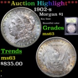 ***Auction Highlight*** 1902-s Morgan Dollar $1 Graded Select Unc By USCG (fc)