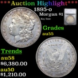 ***Auction Highlight*** 1895-o Morgan Dollar $1 Graded au55 By SEGS (fc)