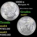 1900-s Morgan Dollar $1 Grades Select+ Unc