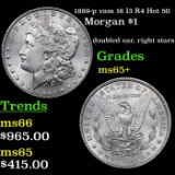1889-p vam 16 I3 R4 Hot 50 Morgan Dollar $1 Grades GEM+ Unc