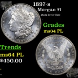1897-s Morgan Dollar $1 Grades Choice Unc PL