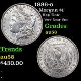 1886-o Morgan Dollar $1 Grades Choice AU/BU Slider