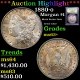 ***Auction Highlight*** 1880-o Morgan Dollar $1 Graded Select+ Unc By USCG (fc)