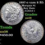 1897-o vam 8 R5 Morgan Dollar $1 Grades Choice AU/BU Slider