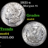 1921-s Morgan Dollar $1 Grades Choice Unc