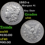 1883-s Morgan Dollar $1 Grades xf+