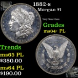 1882-s Morgan Dollar $1 Grades Choice Unc+ PL