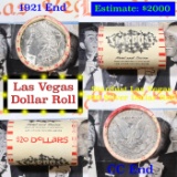 ***Auction Highlight*** Full Morgan/Peace Casino Las Vegas Stardust silver $1 roll $20, 1921 & CC en