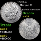 1899-s Morgan Dollar $1 Grades Choice AU