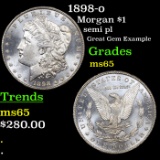 1898-o Morgan Dollar $1 Grades GEM Unc