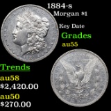 1884-s Morgan Dollar $1 Grades Choice AU