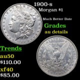 1900-s Morgan Dollar $1 Grades AU Details