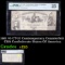 1861 $5 CT-37 Contemporary Counterfeit CSA Confederate States Of America Graded vf25 By PMG