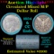 ***Auction Highlight*** Full solid Bank Of America Morgan/Peace silver dollar roll, 20 coin 1934 & '
