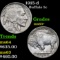 1915-d Buffalo Nickel 5c Grades Select+ Unc