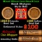 Mixed small cents 1c orig shotgun Bandt McDonalds roll, 1919-s Wheat Cent, 1885 Indian Cent other en