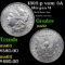 1892-p Morgan Dollar vam 3A I3 R5 $1 Grades Select Unc