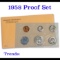 1958 Proof Set in Original packaging with the mint memo