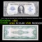 1923 $1 large size Blue Seal Silver Certificate, Fr-237 Signatures of Speelman & White Grades vf++