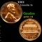 Proof 1961 Lincoln Cent 1c Grades Gem Proof Red