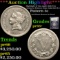 Proof ***Auction Highlight*** Highlight of the night 1868 Five Cents 5c Pattern Coin Judd-633 R-5 Gr
