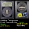 Proof 1989-s Congress Modern Commem Half Dollar 50c Graded GEM++ Proof Deep Cameo By USCG