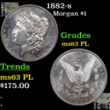 1882-s Morgan Dollar $1 Grades Select Unc PL