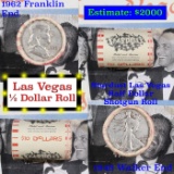 ***Auction Highlight*** Old Casino 50c Roll $10 Halves Las Vegas Casino Stardust 1943 Walker & 1962