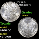 1885-o Morgan Dollar $1 Grades GEM+ Unc