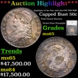 ***Auction Highlight*** Highlight of the Year 1813 50c/UNI TOP POP! Capped Bust Half Dollar 50c Grad