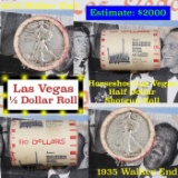 ***Auction Highlight*** Old Casino 50c Roll $10 Halves Las Vegas Casino Horseshoe 1934 Walker & 1935