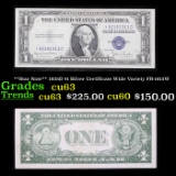 **Star Note** 1935D $1 Silver Certificate Wide Variety FR-1613W Grades Select CU